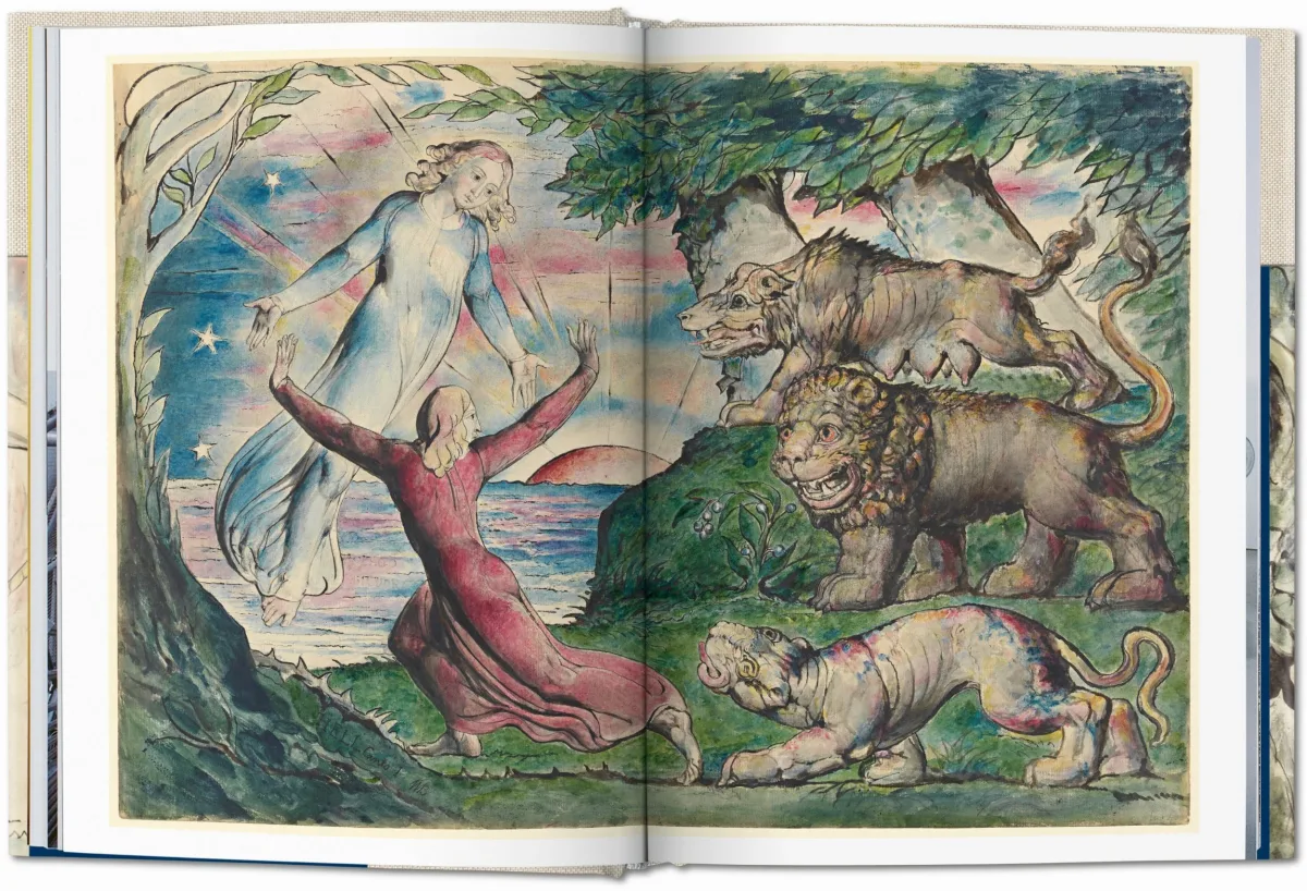 William Blake. Dantes Göttliche Komödie. Sämtliche Zeichnungen
