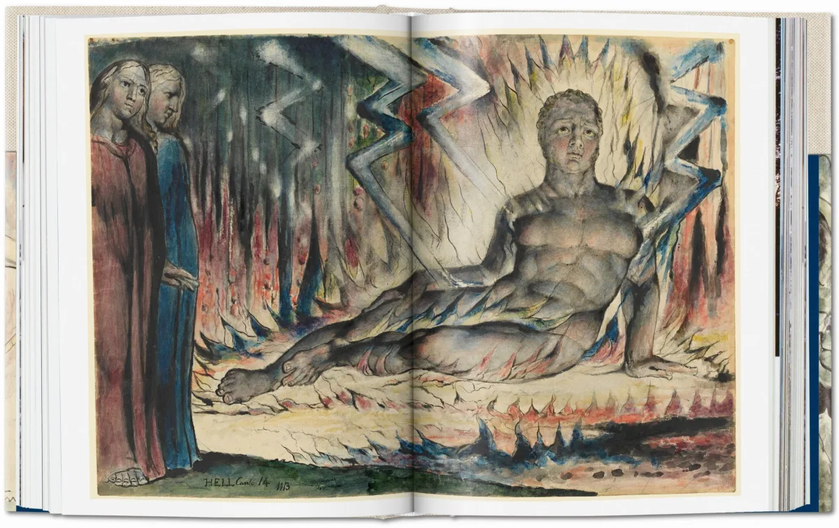 William Blake. Dantes Göttliche Komödie. Sämtliche Zeichnungen