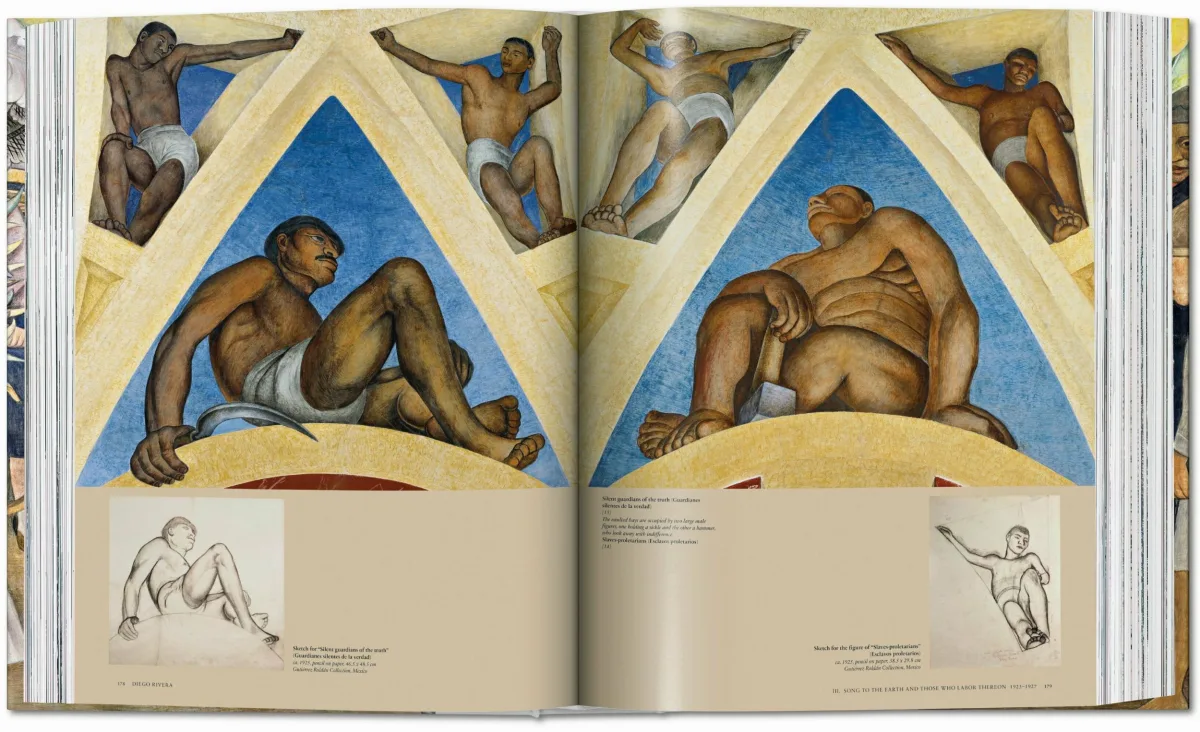 Diego Rivera. Obra mural completa