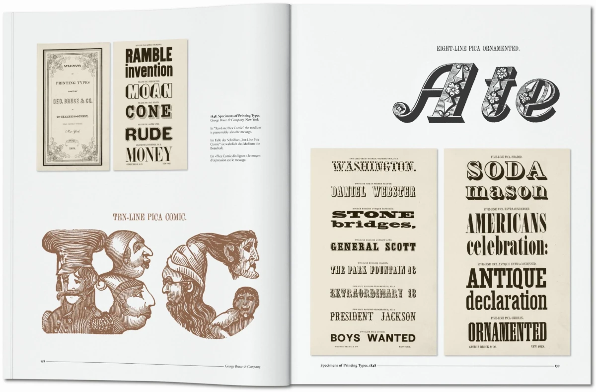 Type. Histoire visuelle des fontes et styles graphiques