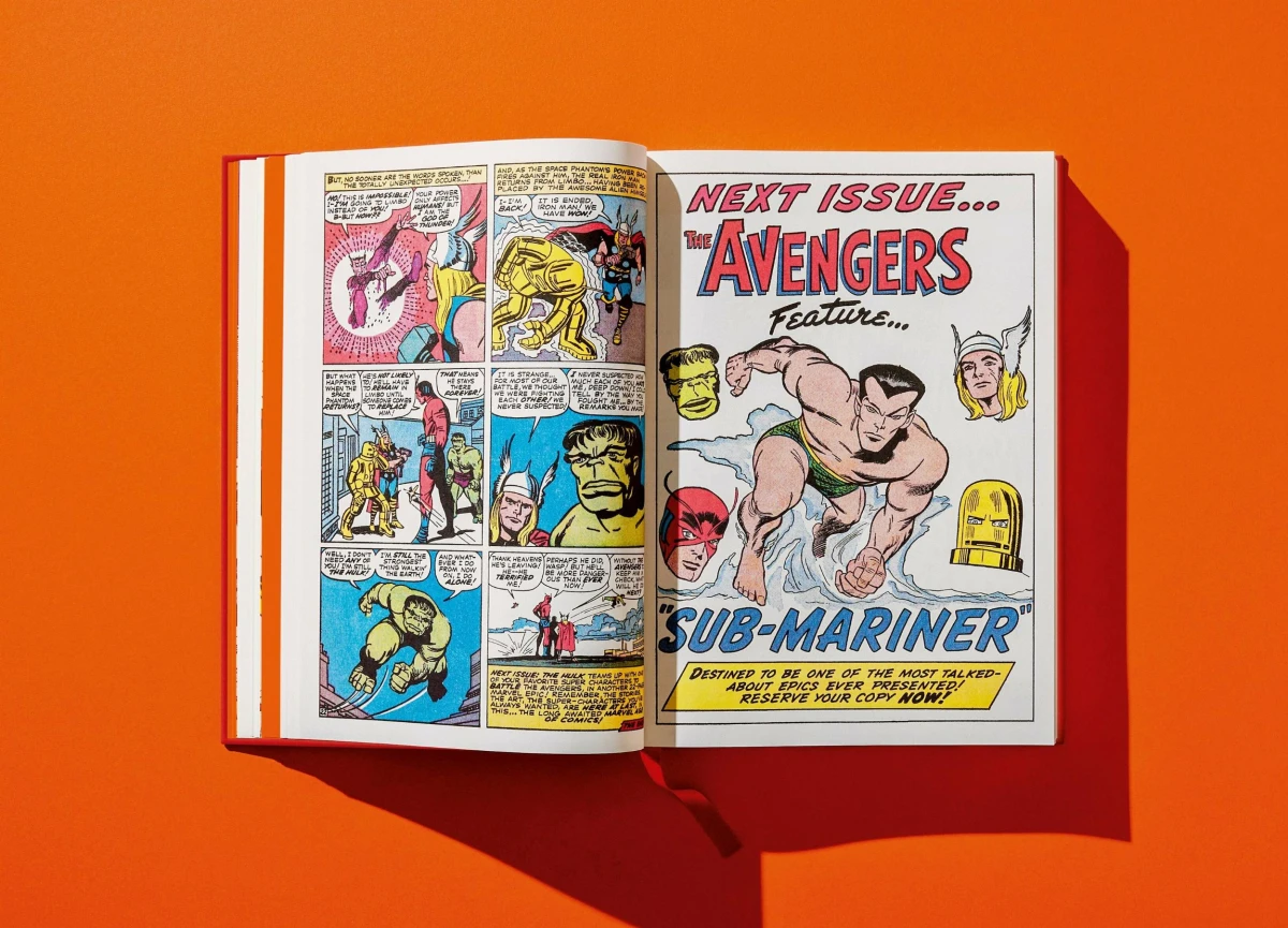TASCHEN　Comics　Avengers.　Books:　Marvel　1.　Library.　Vol.　1963–1965