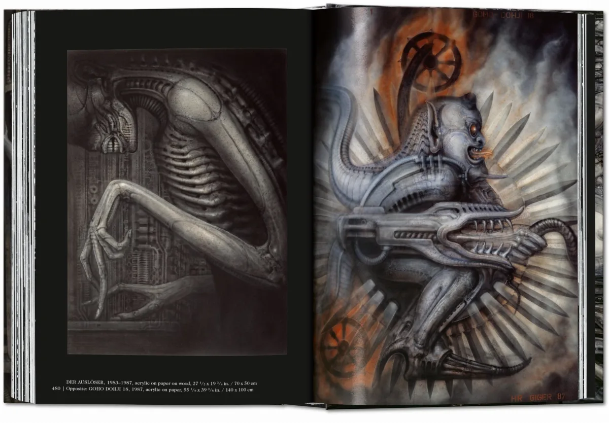 HR Giger. 40th Ed.