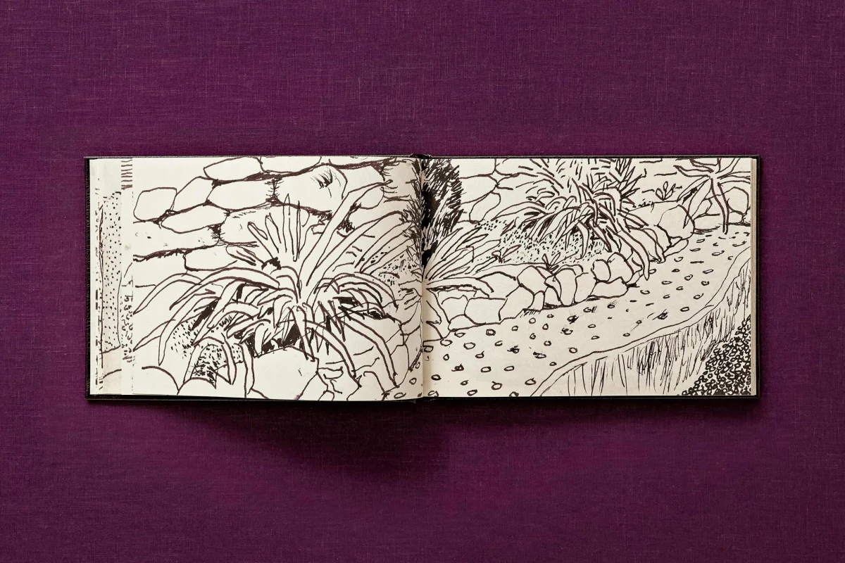 David Hockney. 220 for 2020. Art Edition No. 1–100 ‘Spilt Ink with Tests’
