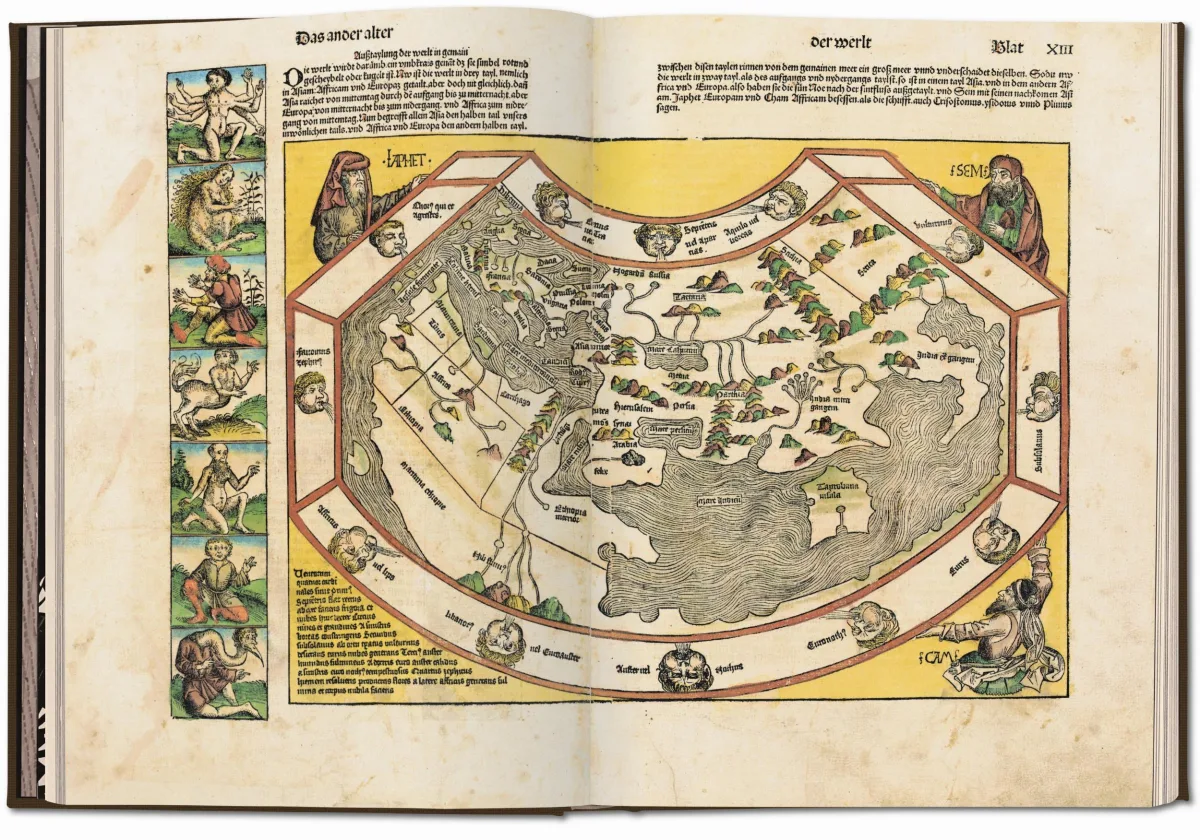 Schedel. Weltchronik - 1493. Kolorierte Gesamtausgabe