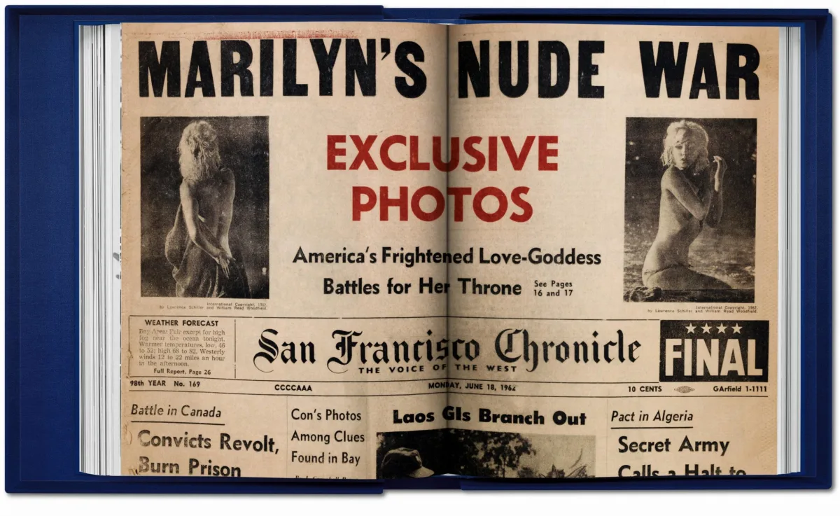 Lawrence Schiller. Marilyn & Me, Art Edition No. 126–250 ‘Color 3, Frame 18’