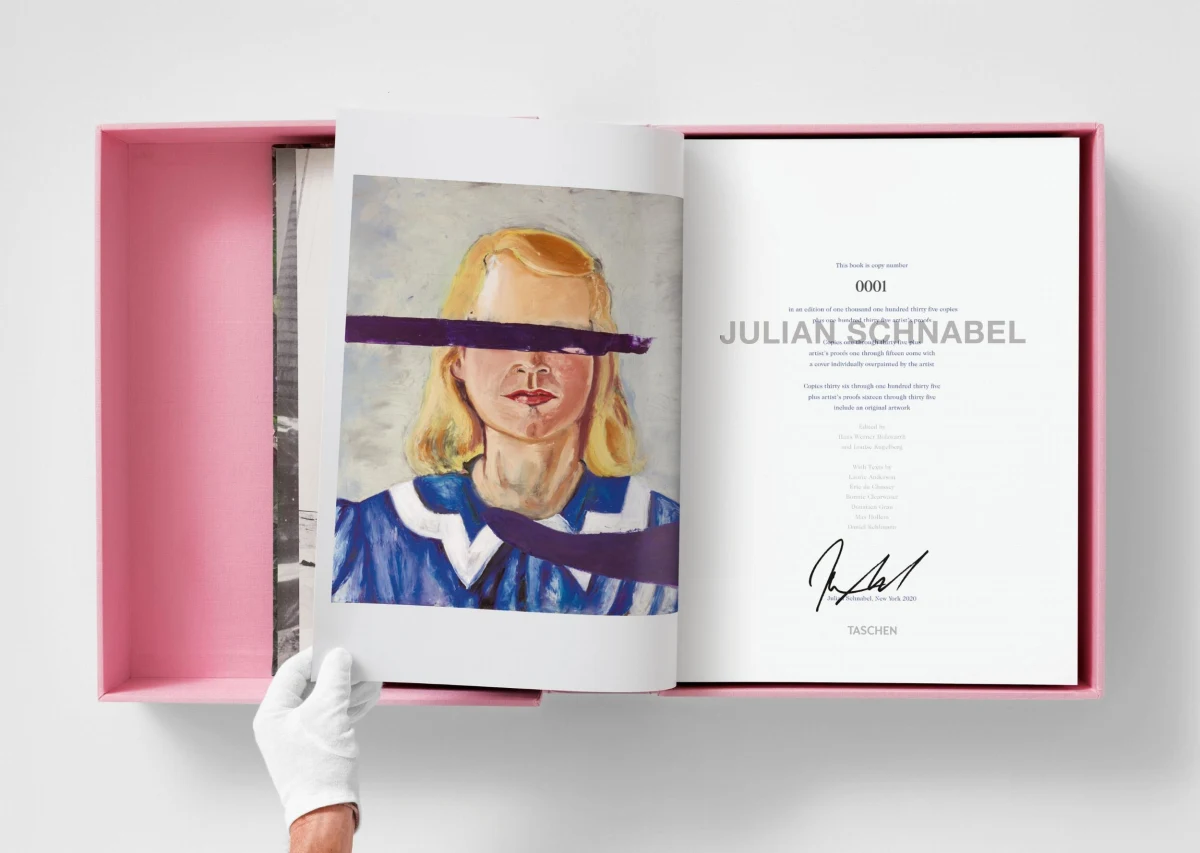 Julian Schnabel. Art Edition No. 36–135 ‘11-Color Archival Print’