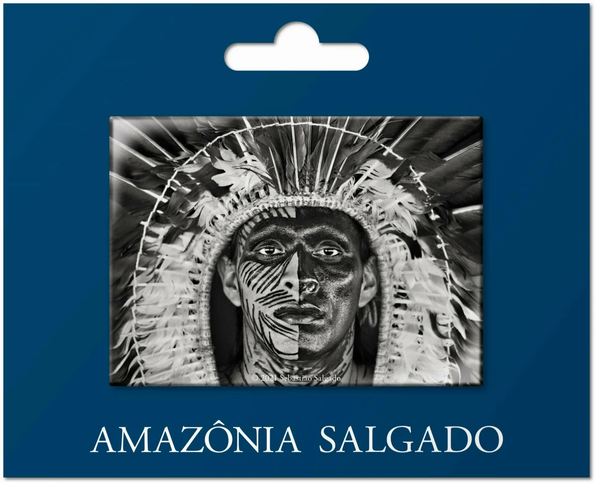 Sebastião Salgado. Amazônia. Poster ‘Yawanawa Man’