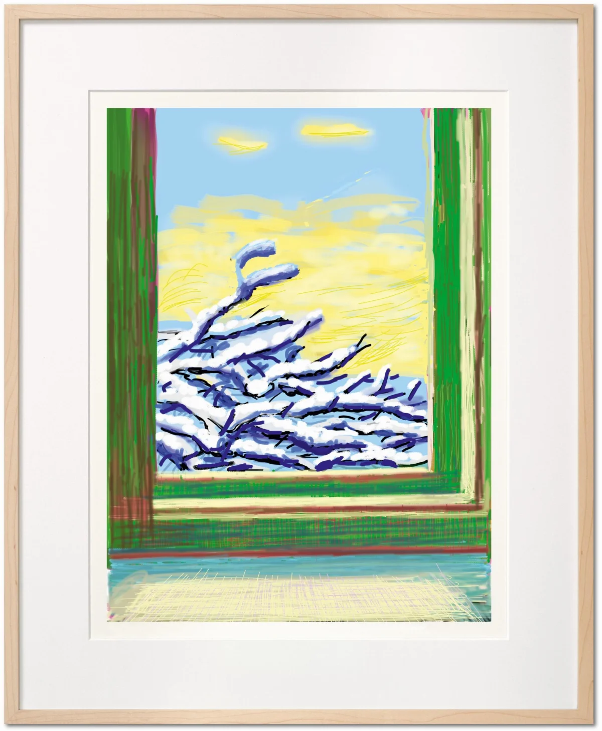 David Hockney. My Window, Art Edition No. 501–750 ‘23rd December 2010’