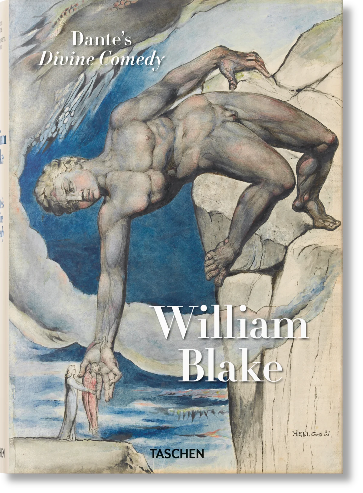William Blake. La Divine Comédie de Dante. L'ensemble de dessins