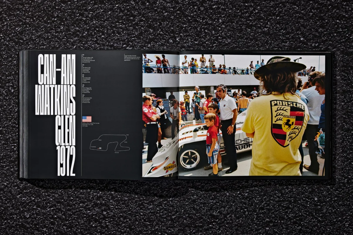 Rainer W. Schlegelmilch. Porsche Racing Moments. Art Edition No. 101–200 ‘Watkins Glen, 1972’