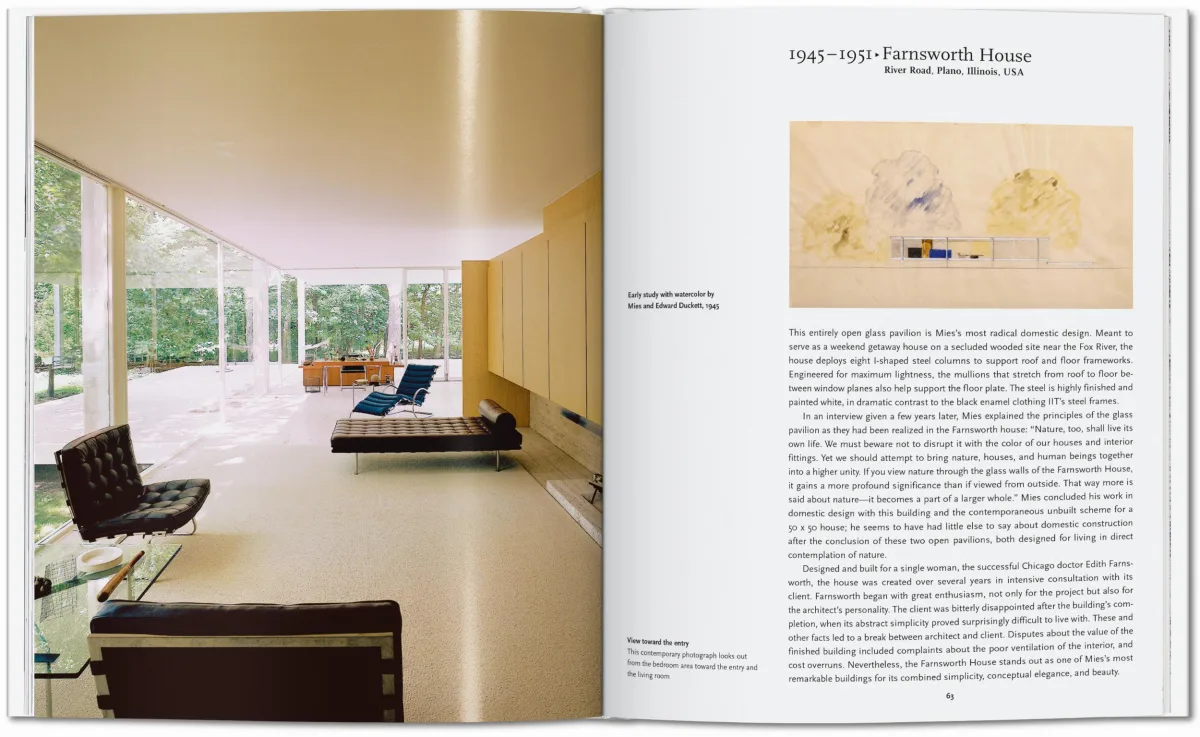 TASCHEN Books: The paradigm of purity: Mies van der Rohe.