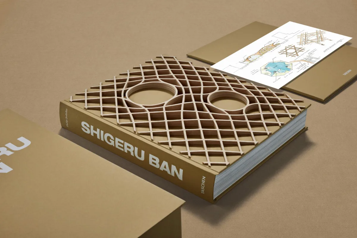 Shigeru Ban. Complete Works 1985–Today. Art Edition ‘Bamboo Gridshell Roof’, 2023