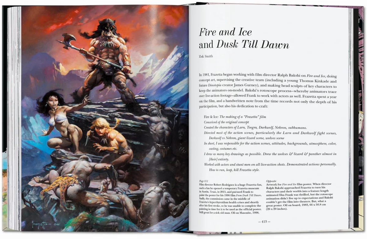 The Fantastic Worlds of Frank Frazetta. 40th Ed.