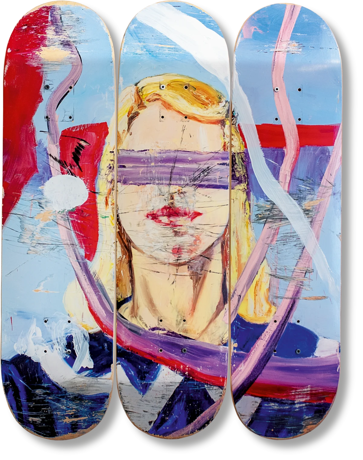 Julian Schnabel. Art Edition No. 1–75 ‘Blind Girl/Lido Blue’, 2023