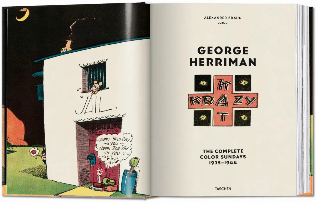 George Herriman. Krazy Kat. The Complete Color Sundays 1935–1944