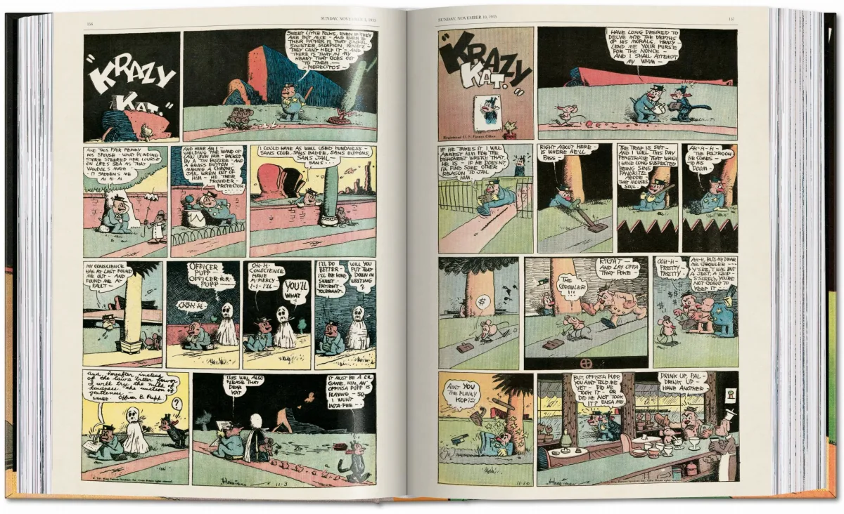 George Herriman. Krazy Kat. The Complete Color Sundays 1935–1944