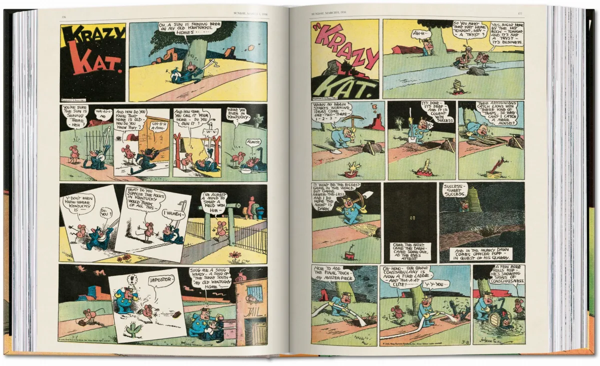 George Herriman. Krazy Kat. The Complete Color Sundays 1935–1944