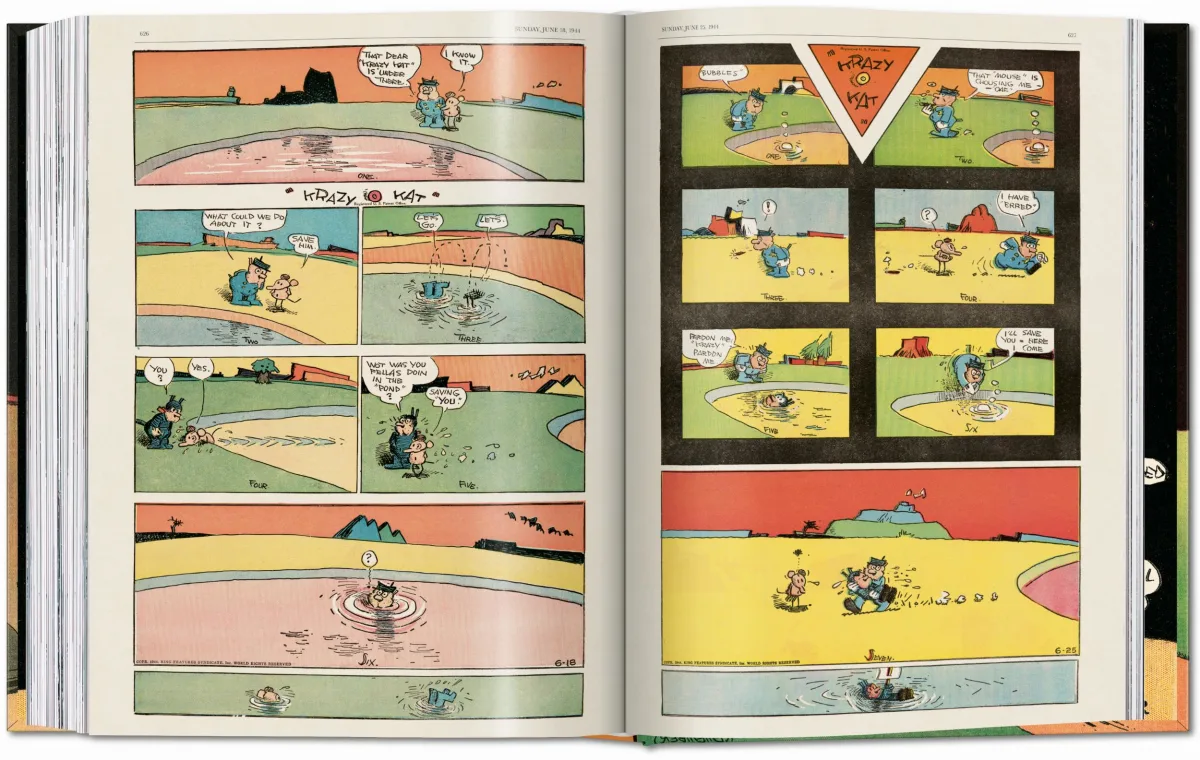 George Herriman. Krazy Kat. The Complete Color Sundays 1935–1944