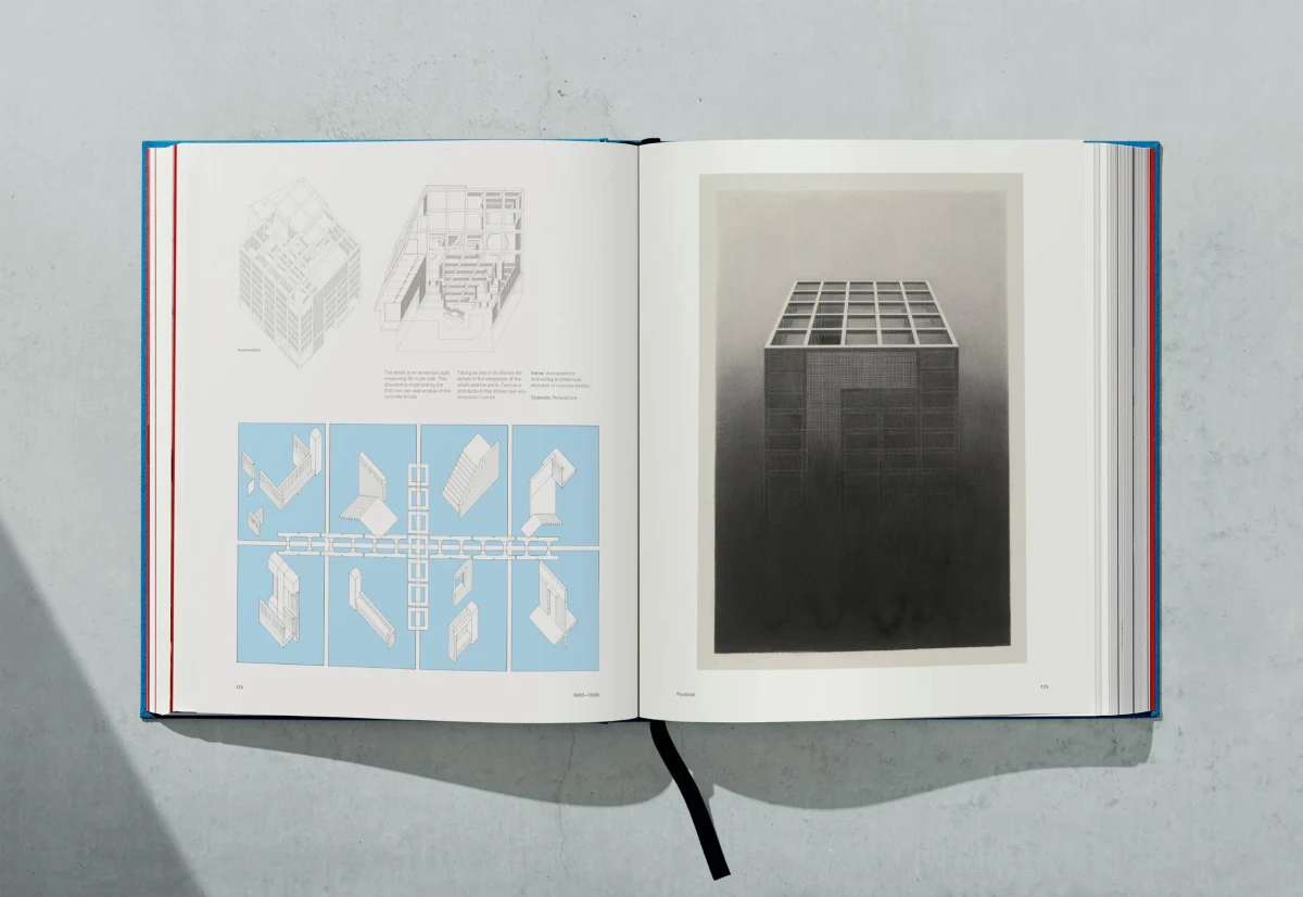 安藤忠雄　洋書　Tadao Ando Sketches Zeichnungen Tadao Ando. Sketches, Drawings & Architecture. TASCHEN Books