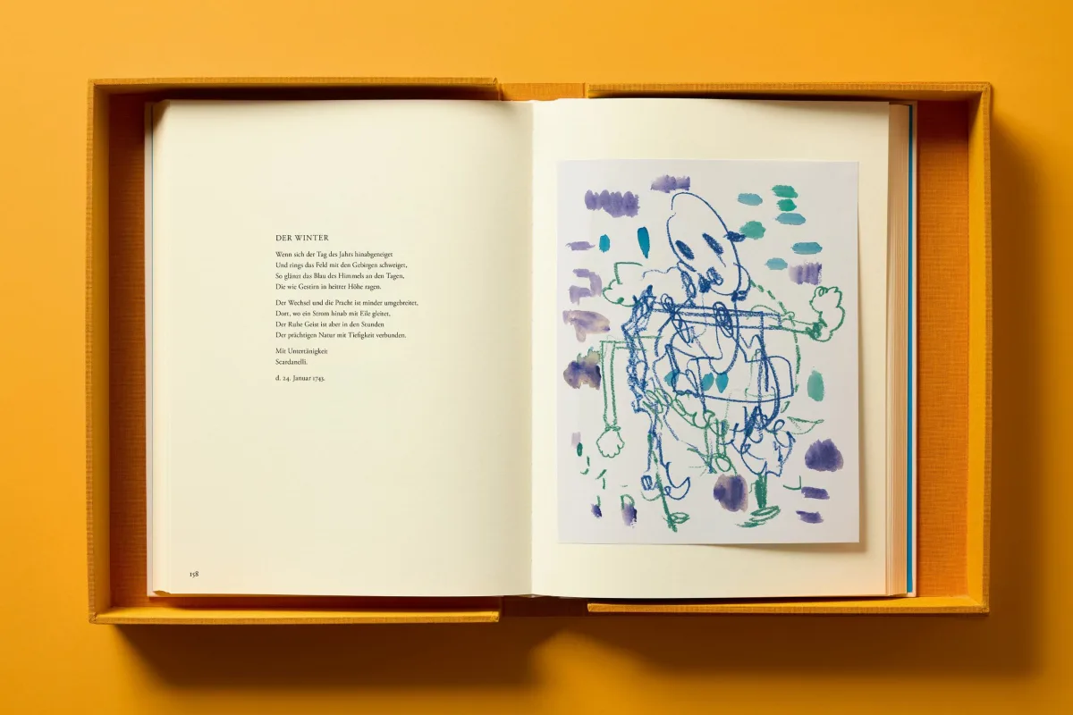 André Butzer. Friedrich Hölderlin. Die Jahreszeiten / The Seasons. Art Edition No. 1–40 - Image 16 of 17