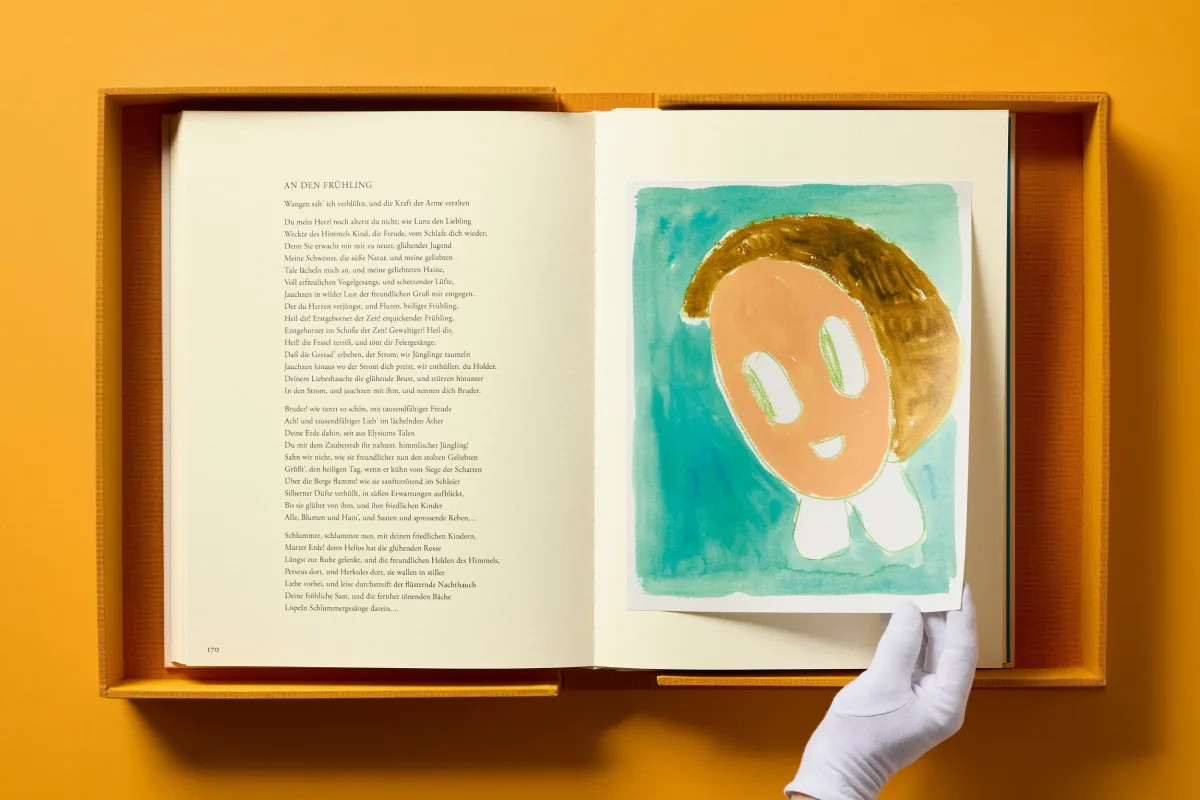 André Butzer. Friedrich Hölderlin. Die Jahreszeiten / The Seasons. Art Edition No. 1–40 - Image 17 of 17