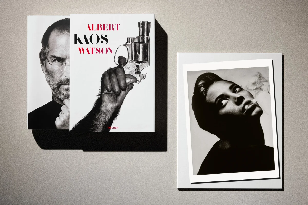 Albert Watson. Kaos. 2nd Edition. Art Edition No. 101–150, 'Christy Turlington (Smoke), New York City', 1990 - Image 1 of 31