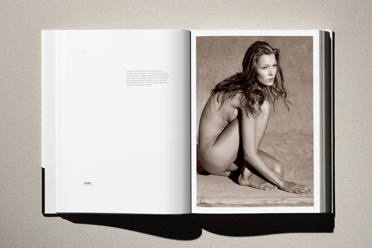 Albert Watson. Kaos. 2nd Edition. Art Edition No. 101–150, 'Christy Turlington (Smoke), New York City', 1990 - Image 13 of 31