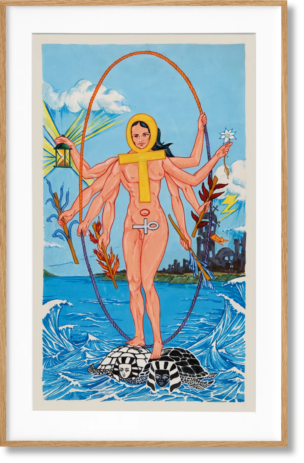 Alejandro Jodorowsky. Art Sin Fin. Art Edition No. 1–100, ‘La hija del tiempo (The daughter of time)’, 1972/2025 - Image 1 de 1