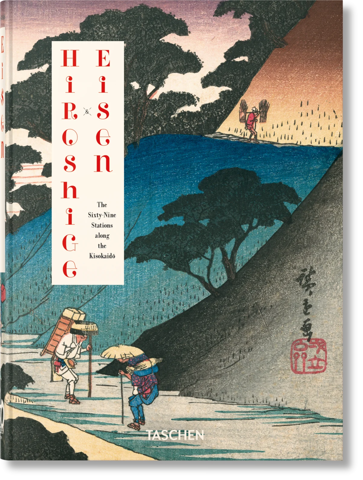 Hiroshige & Eisen. The Sixty-Nine Stations along the Kisokaido. 45th Ed. - Imagen 1 de 9