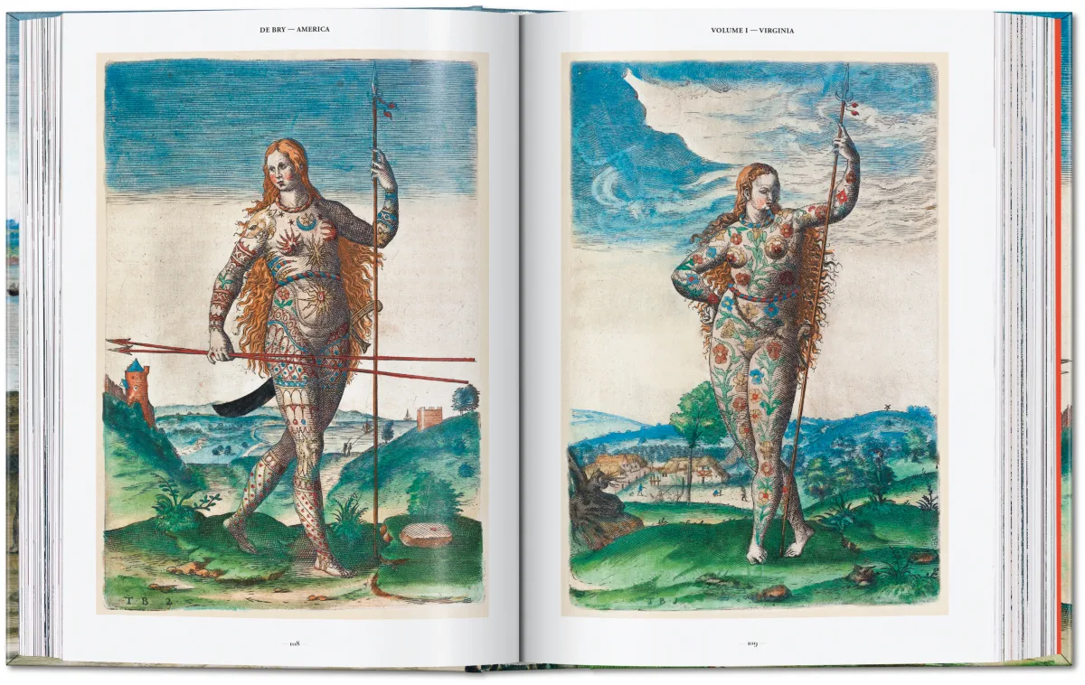 Theodore de Bry. The New World. 45th Ed. - Imagen 5 de 15