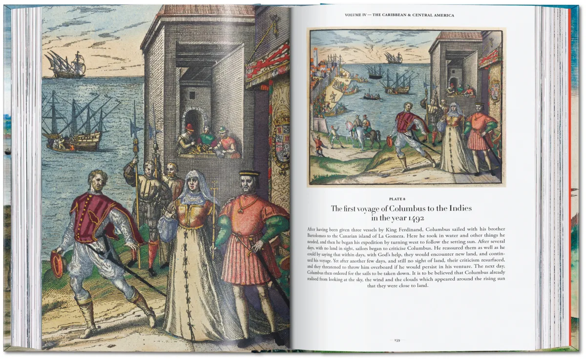 Theodore de Bry. The New World. 45th Ed. - Imagen 10 de 15