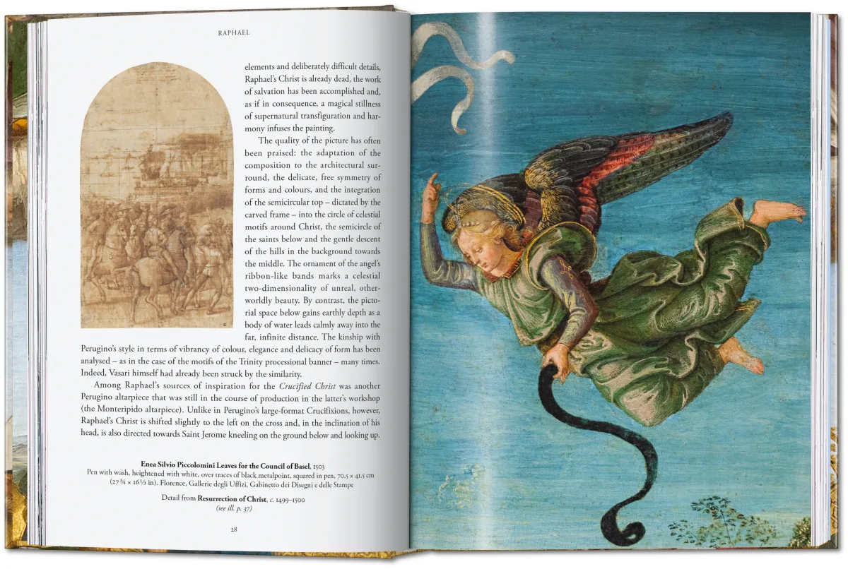 Raffael. Gemälde, Fresken, Teppiche. 45th Ed. - Bild 6 von 15