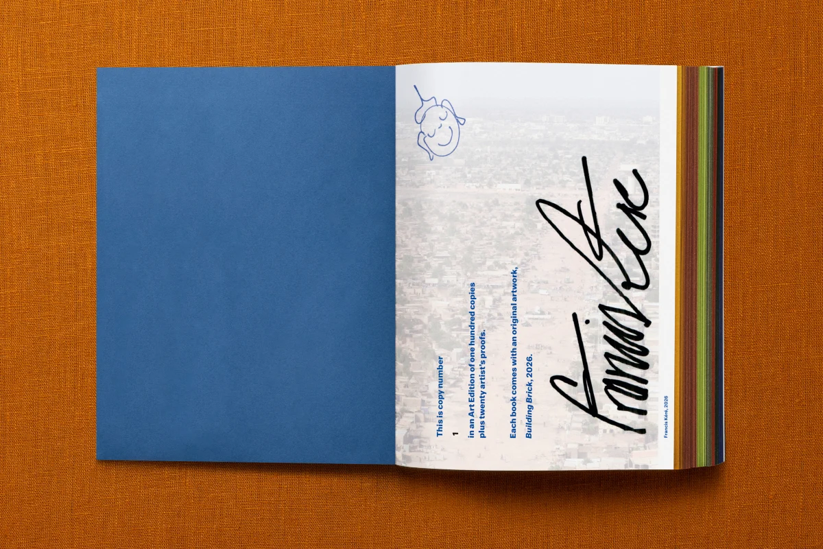 Francis Kéré. Building Stories. Art Edition No. 1–100, ‘Building Brick’ - Bild 5 von 41