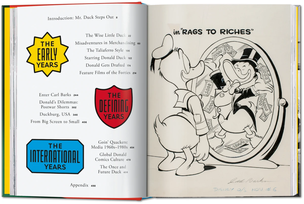 Walt Disney's Donald Duck. Toute l'histoire. 45th Ed. - Image 3 de 12