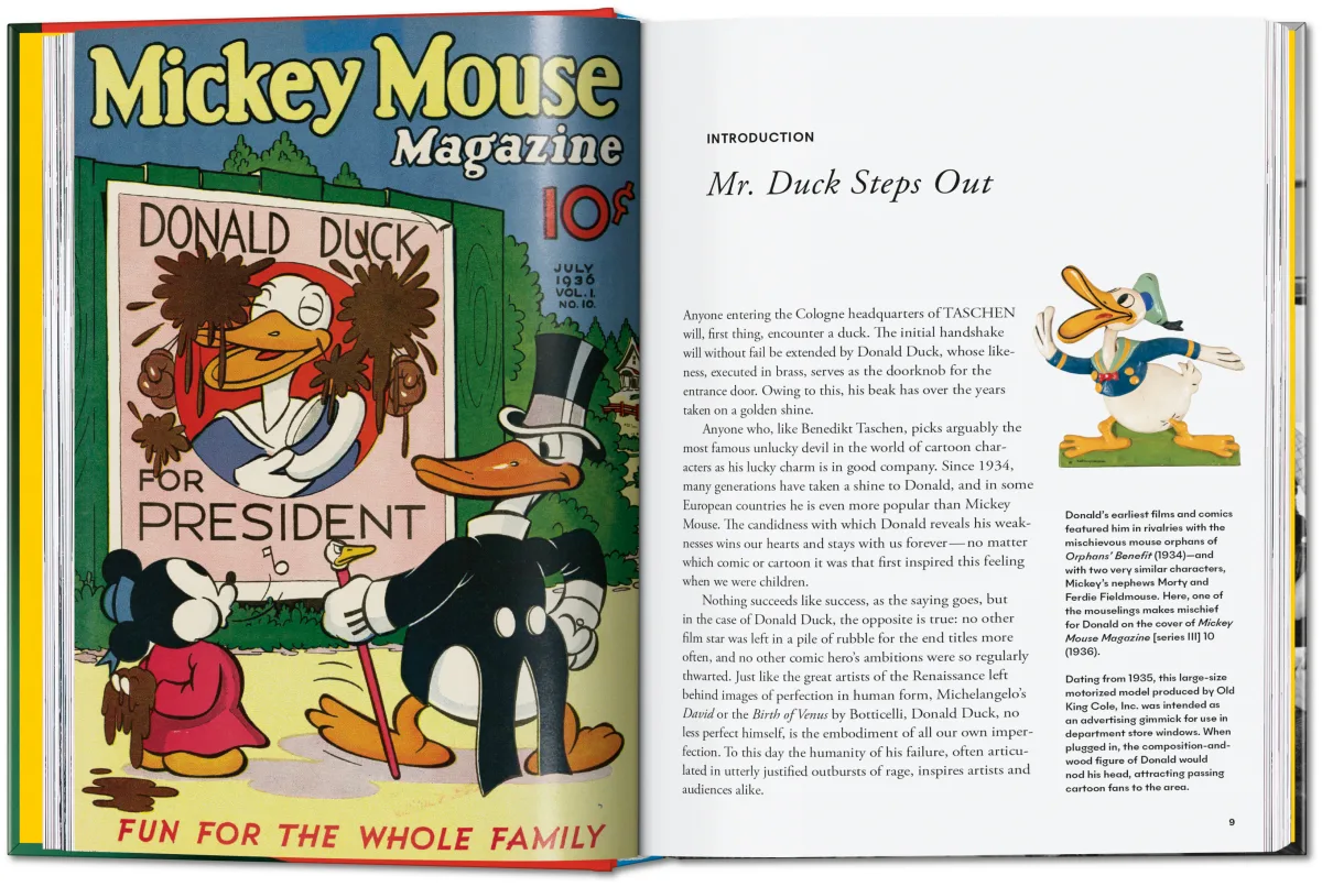 Walt Disney's Donald Duck. Toute l'histoire. 45th Ed. - Image 4 de 12