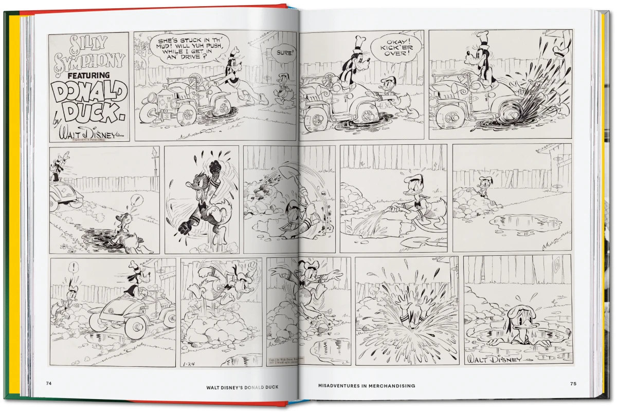Walt Disney's Donald Duck. Toute l'histoire. 45th Ed. - Image 7 de 12