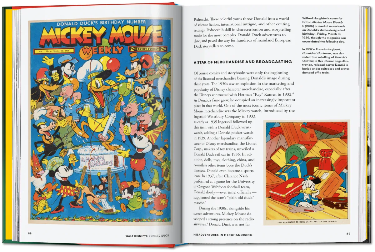 Walt Disney's Donald Duck. Toute l'histoire. 45th Ed. - Image 8 de 12