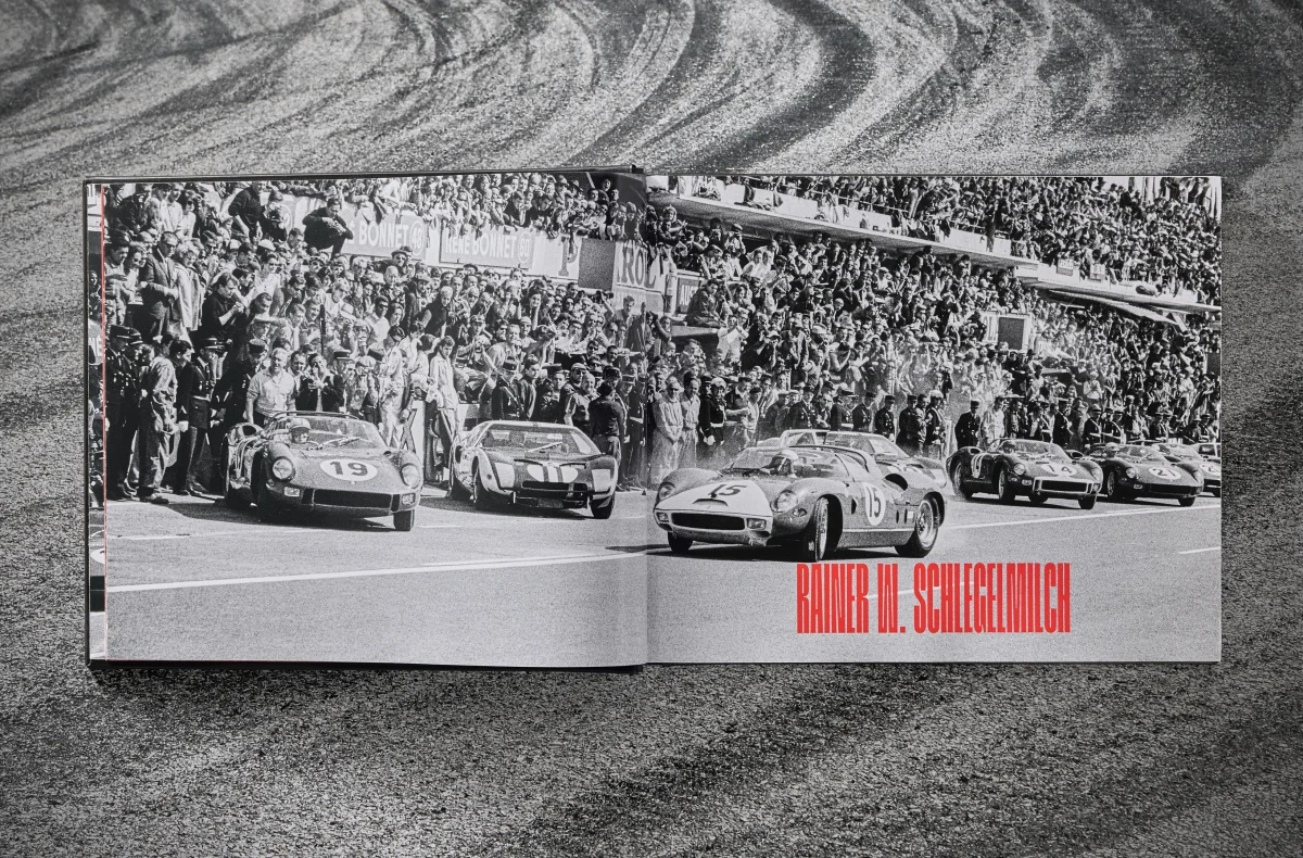 Rainer W. Schlegelmilch. Ferrari Sports Car Racing. Art Edition No. 1–100 ‘Nürburgring, 1969’ - Imagen 7 de 35