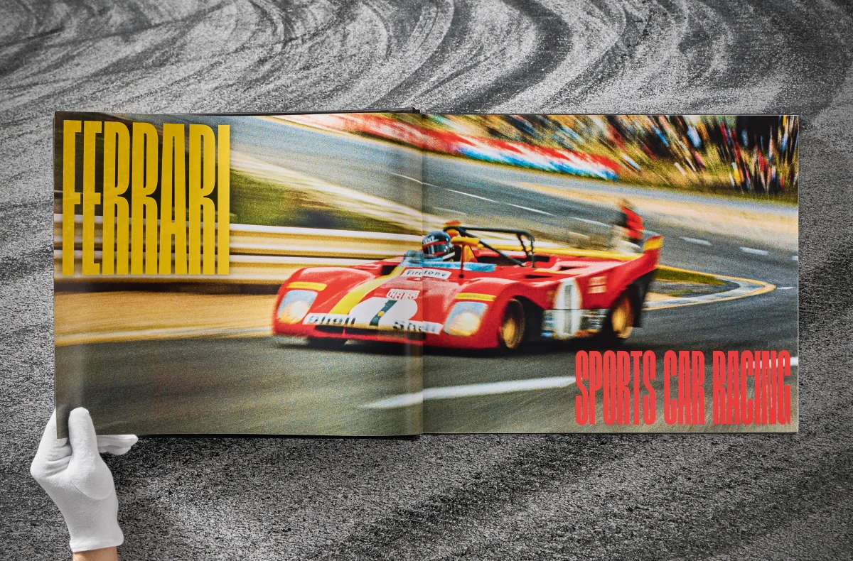 Rainer W. Schlegelmilch. Ferrari Sports Car Racing. Art Edition No. 1–100 ‘Nürburgring, 1969’ - Imagen 8 de 35