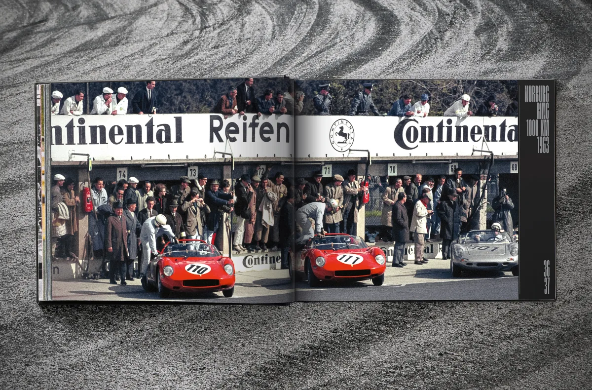 Rainer W. Schlegelmilch. Ferrari Sports Car Racing. Art Edition No. 1–100 ‘Nürburgring, 1969’ - Imagen 10 de 35