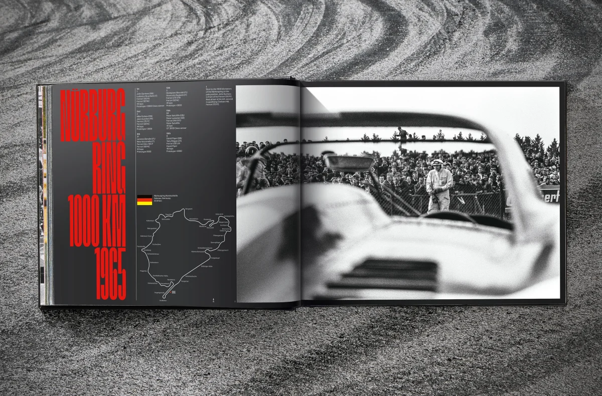 Rainer W. Schlegelmilch. Ferrari Sports Car Racing. Art Edition No. 1–100 ‘Nürburgring, 1969’ - Imagen 12 de 35