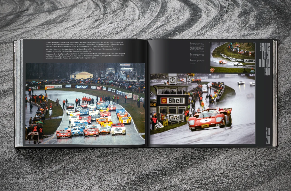 Rainer W. Schlegelmilch. Ferrari Sports Car Racing. Art Edition No. 1–100 ‘Nürburgring, 1969’ - Imagen 22 de 35