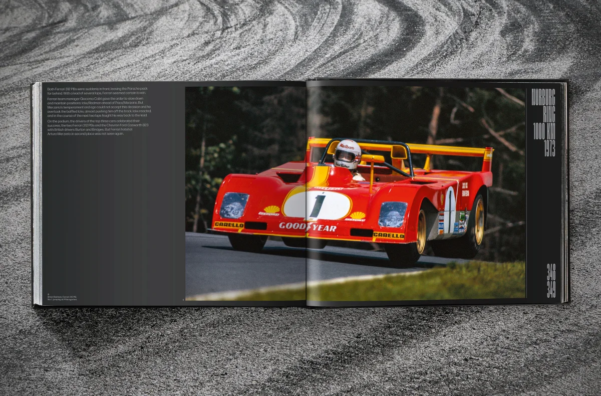 Rainer W. Schlegelmilch. Ferrari Sports Car Racing. Art Edition No. 1–100 ‘Nürburgring, 1969’ - Imagen 34 de 35