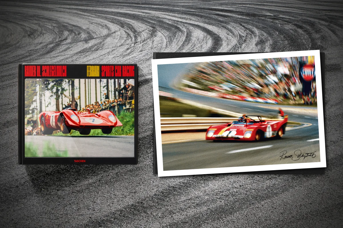 Rainer W. Schlegelmilch. Ferrari Sports Car Racing. Art Edition No. 101–200 ‘Spa-Francorchamps, 1972’ - Imagen 1 de 35