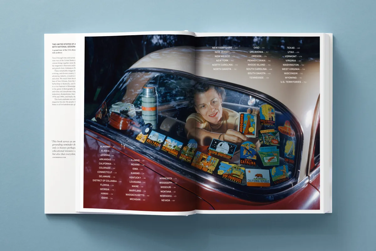 National Geographic. The United States of America. Libros TASCHEN