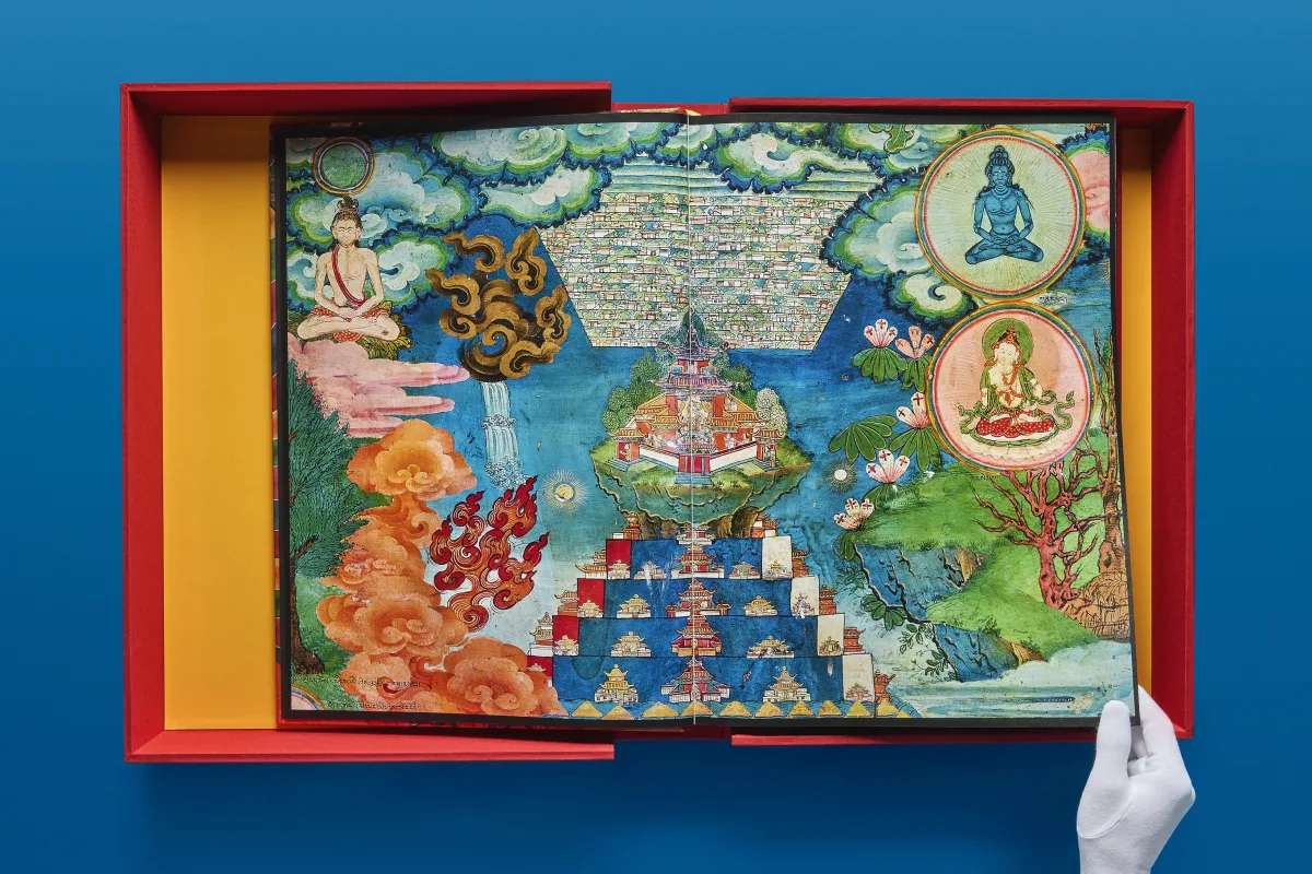 Murals of Tibet. BABY SUMO. Art Edition No. 81–160, ‘White Vairochana, Jonang Puntsoling’ (early 17th century) - Image 10 of 50