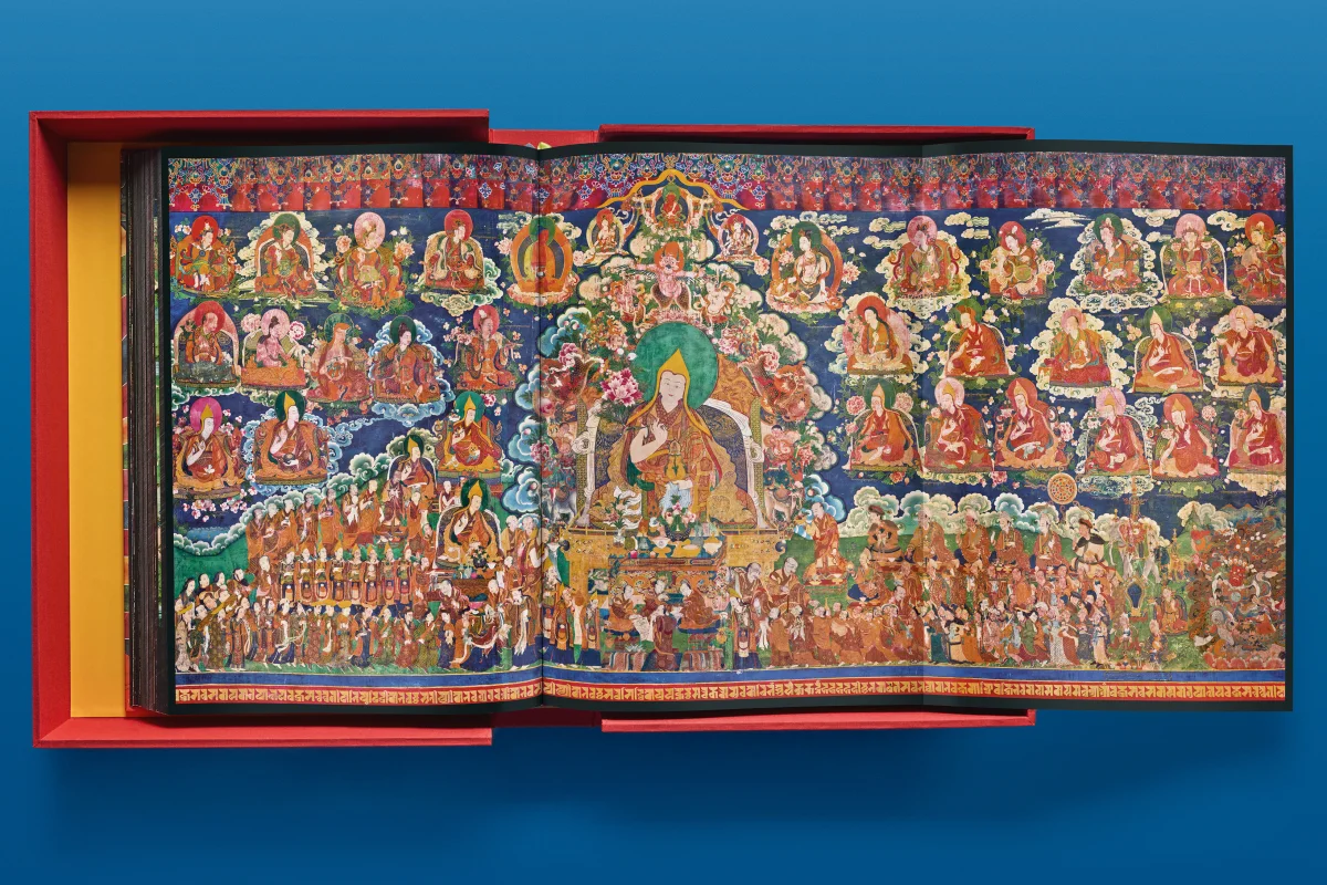 Murals of Tibet. BABY SUMO. Art Edition No. 81–160, ‘White Vairochana, Jonang Puntsoling’ (early 17th century) - Image 14 of 50