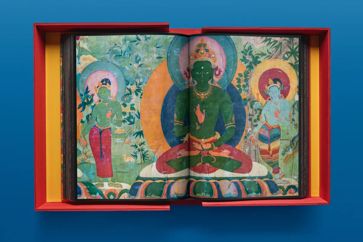 Murals of Tibet. BABY SUMO. Art Edition No. 81–160, ‘White Vairochana, Jonang Puntsoling’ (early 17th century) - Image 24 of 50