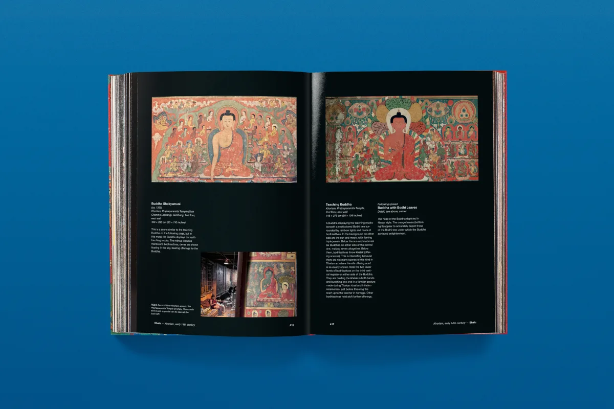 Murals of Tibet. BABY SUMO. Art Edition No. 241–320, ‘Blue Medicine Buddha, Tsaparang’ (early 15th century) - Image 42 of 50