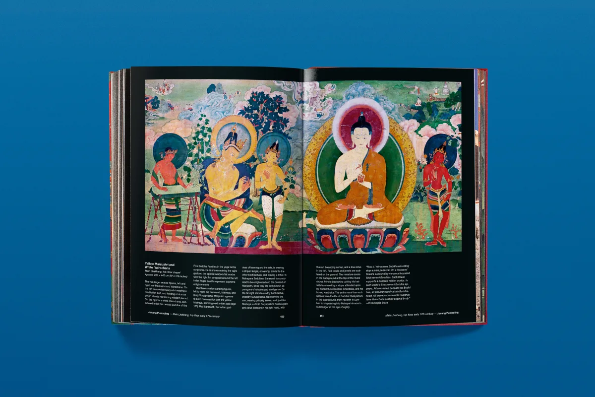 Murals of Tibet. BABY SUMO. Art Edition No. 81–160, ‘White Vairochana, Jonang Puntsoling’ (early 17th century) - Image 44 of 50